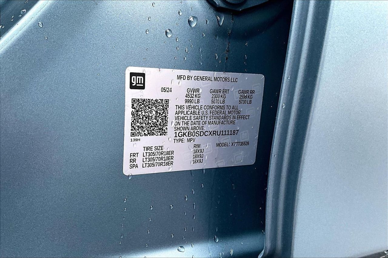 Used 2024 Neptune Blue Matte GMC 3X image 3