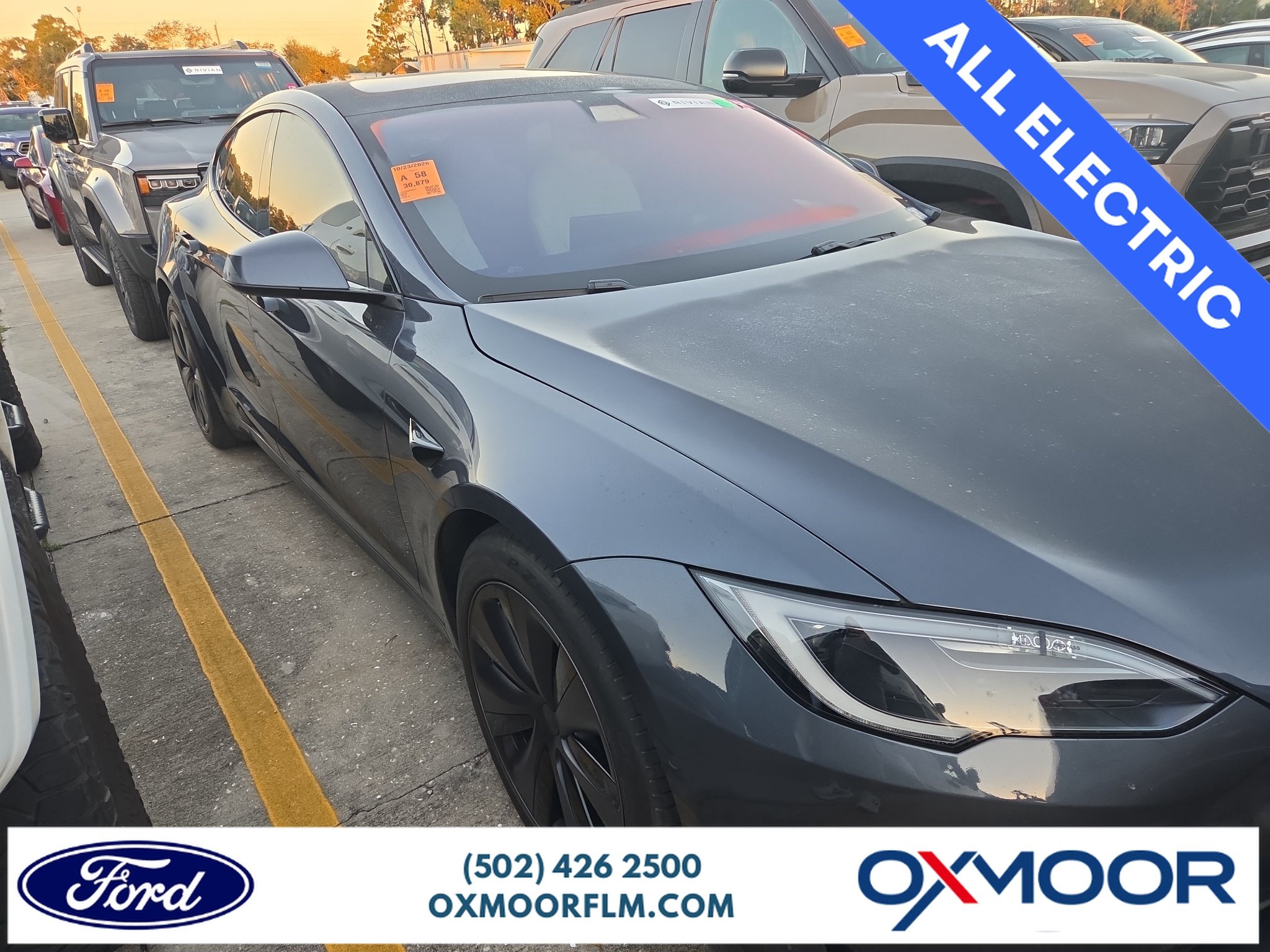 Used 2022 Gry Tesla Long Range image 1