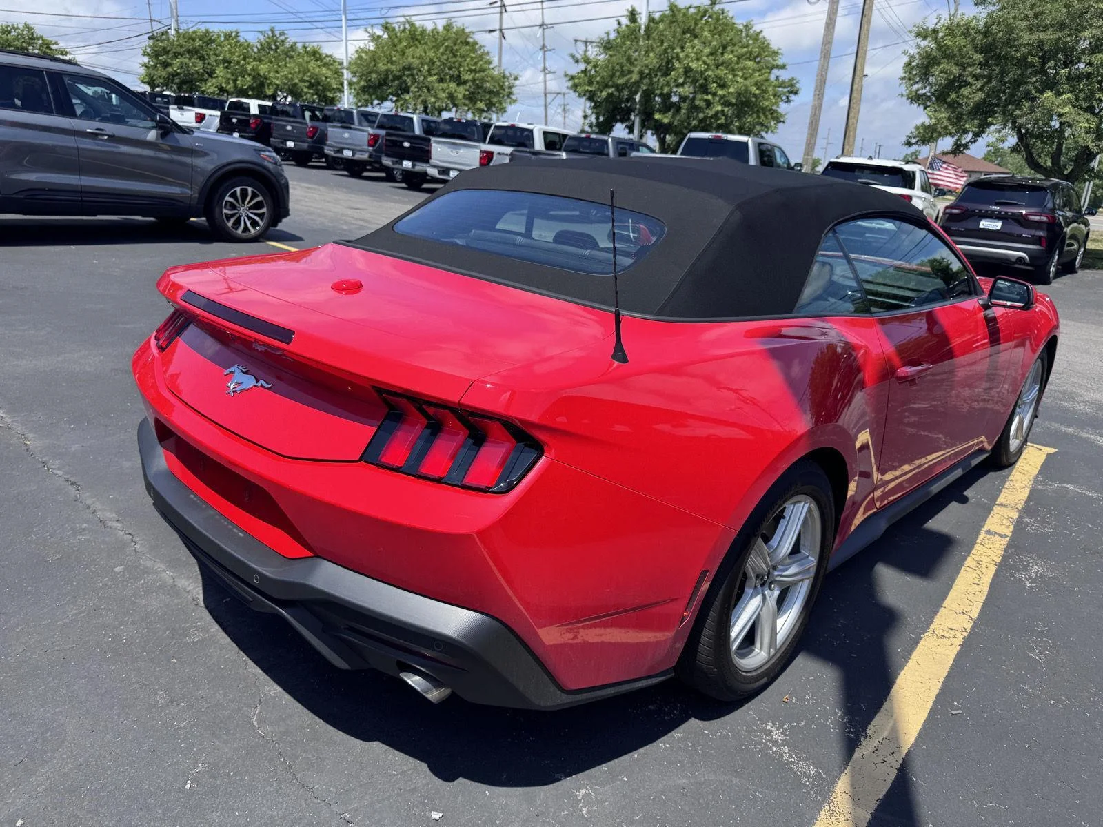Used 2026 Race Red Ford EcoBoost Premium image 4