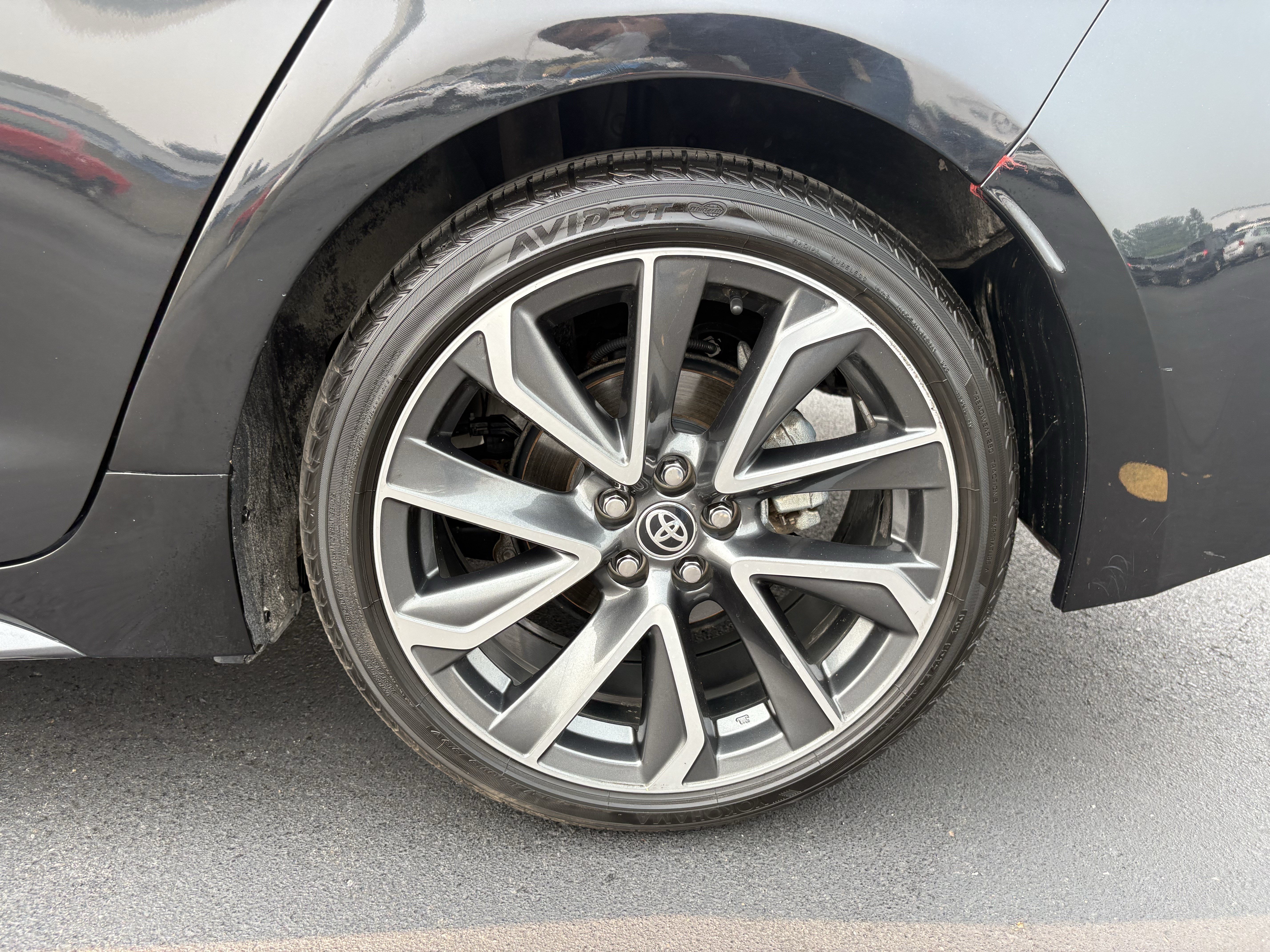 Used 2021 Black Toyota SE image 20