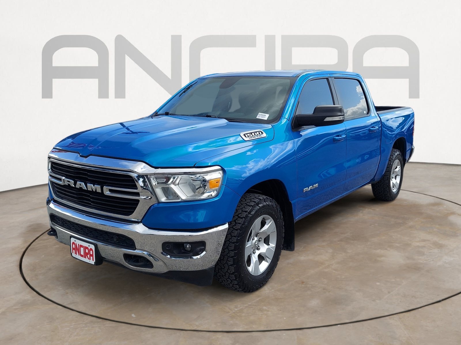 Used 2021 Hydro Blue Pearlcoat Ram Big Horn image 6