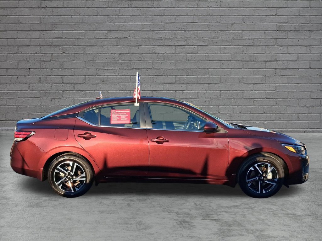 Certified Used 2025 Red Nissan SV image 13