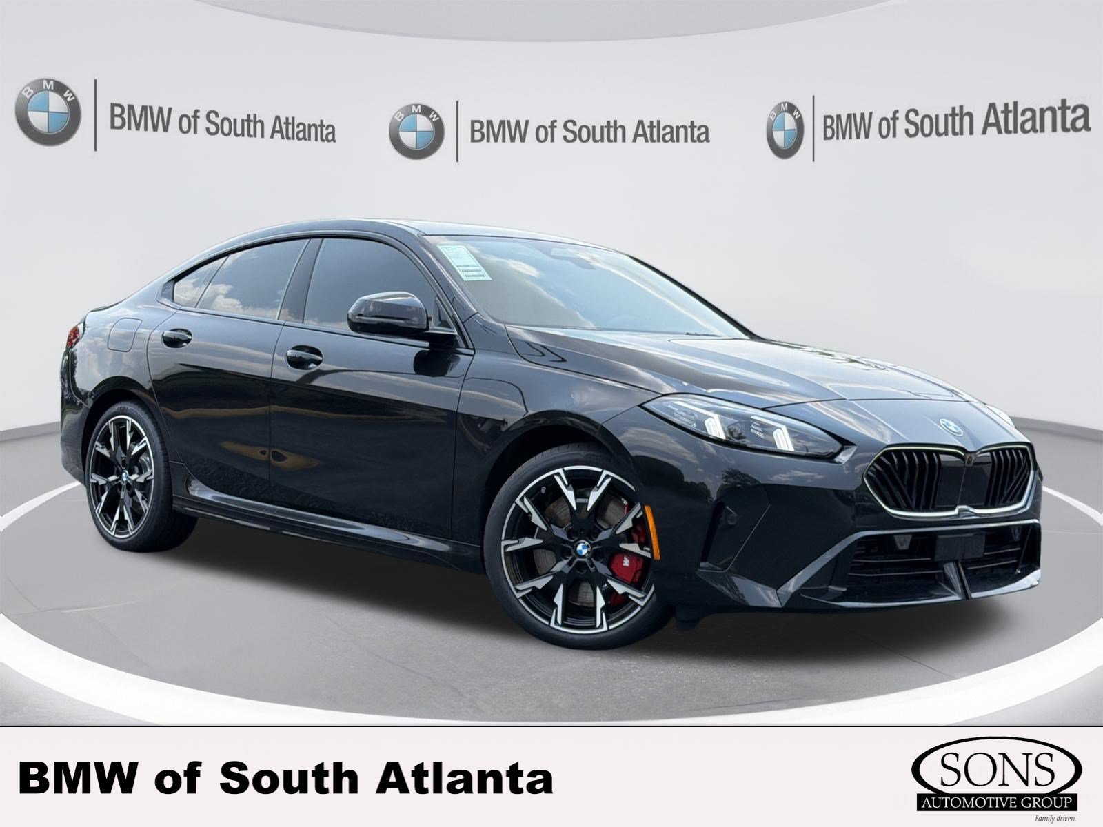 New 2026 Black Sapphire Metallic BMW 228 image 1