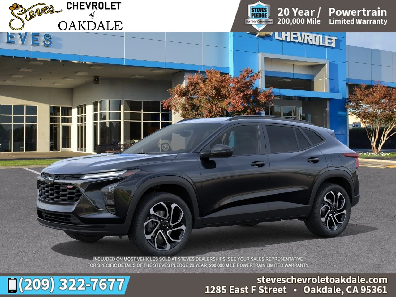 New 2026 Mosaic Black Metallic Chevrolet 2RS image 2