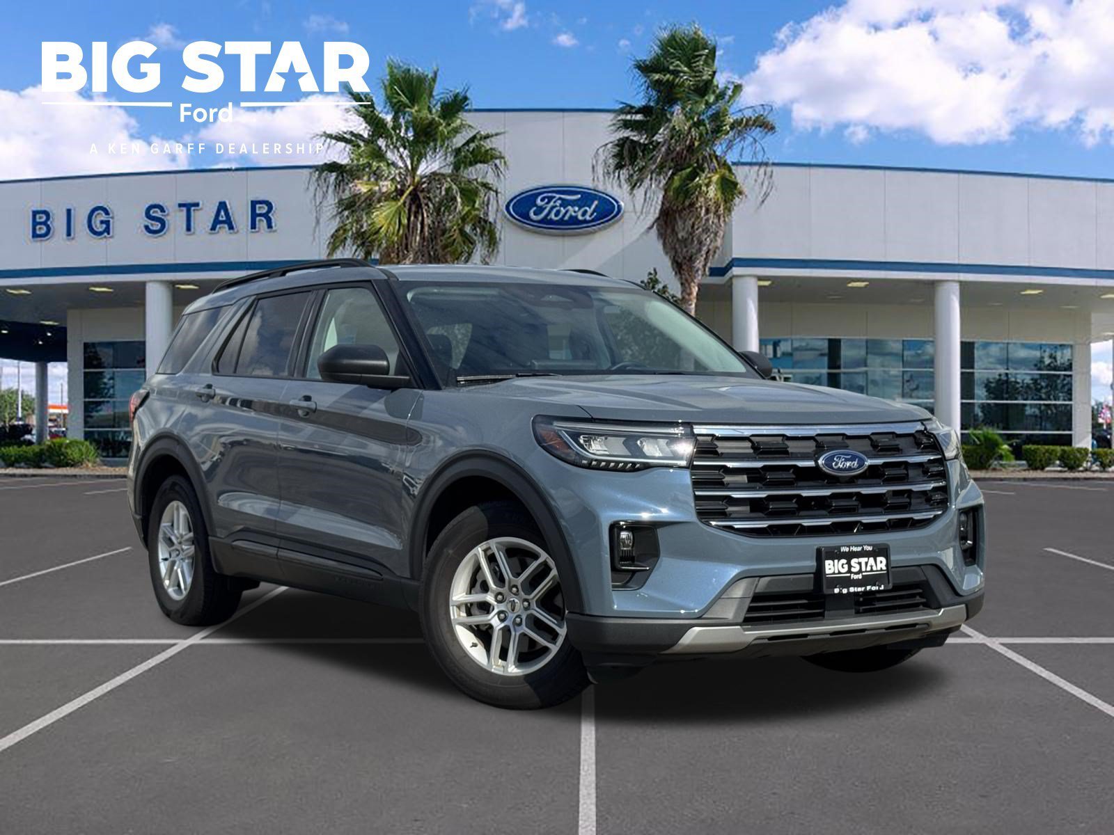 New 2026 Vapor Blue Metallic Ford Active image 1