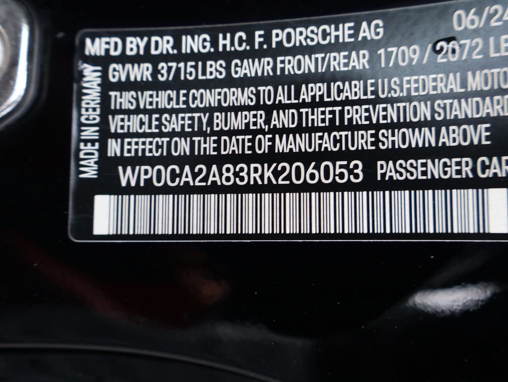 Used 2024 Black Porsche  image 35