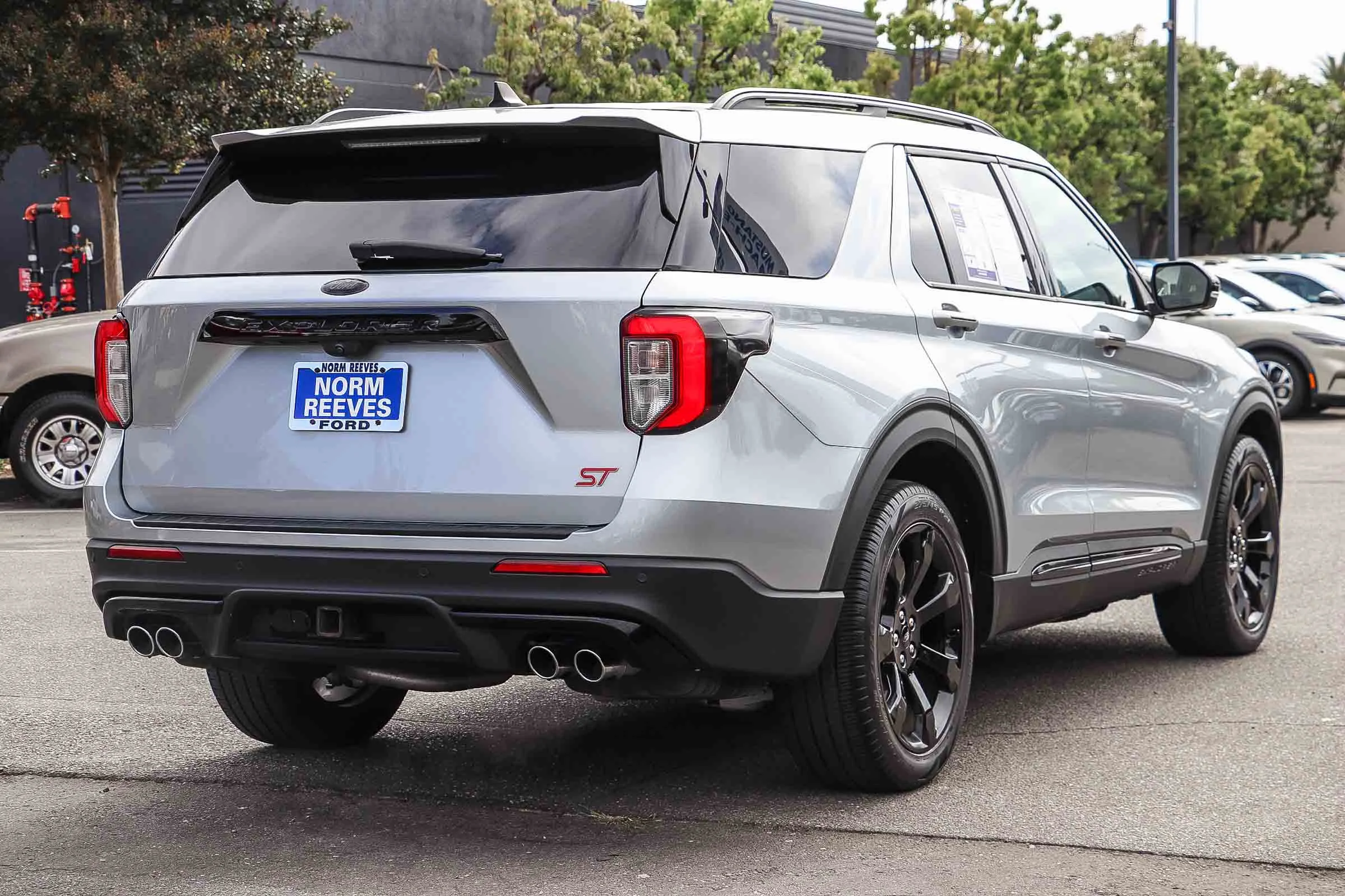 Certified Used 2022 Iconic Silver Metallic Ford ST image 7