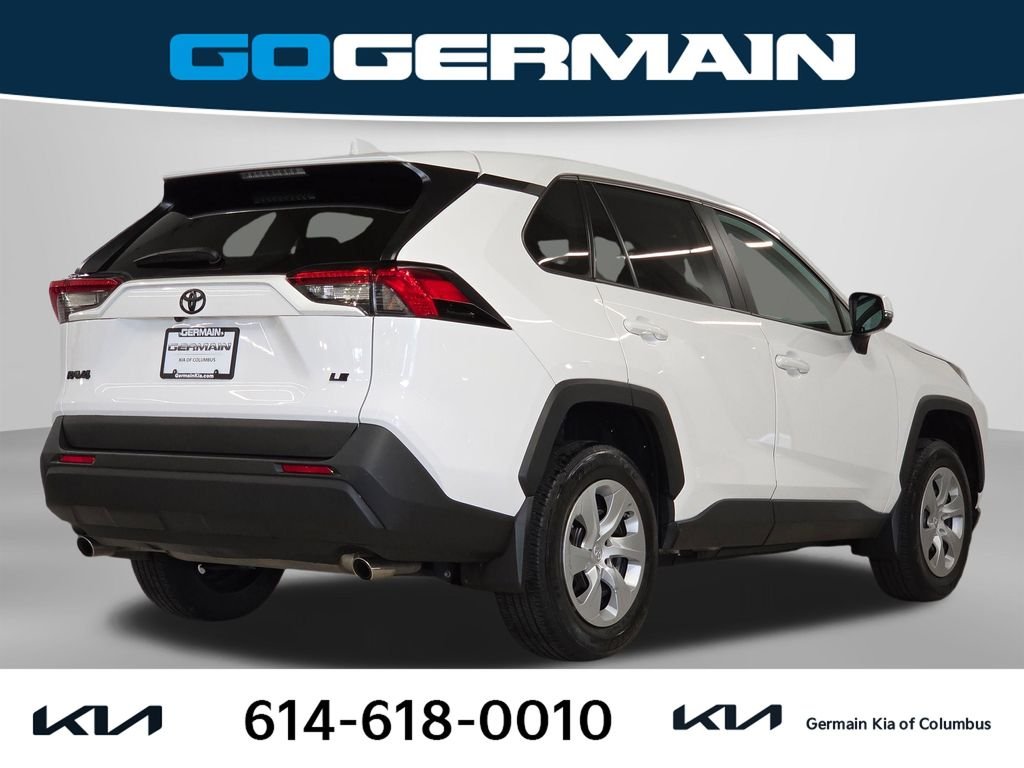 Used 2023 White Toyota LE image 7