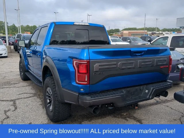 Used 2019 Blue Ford Raptor image 2