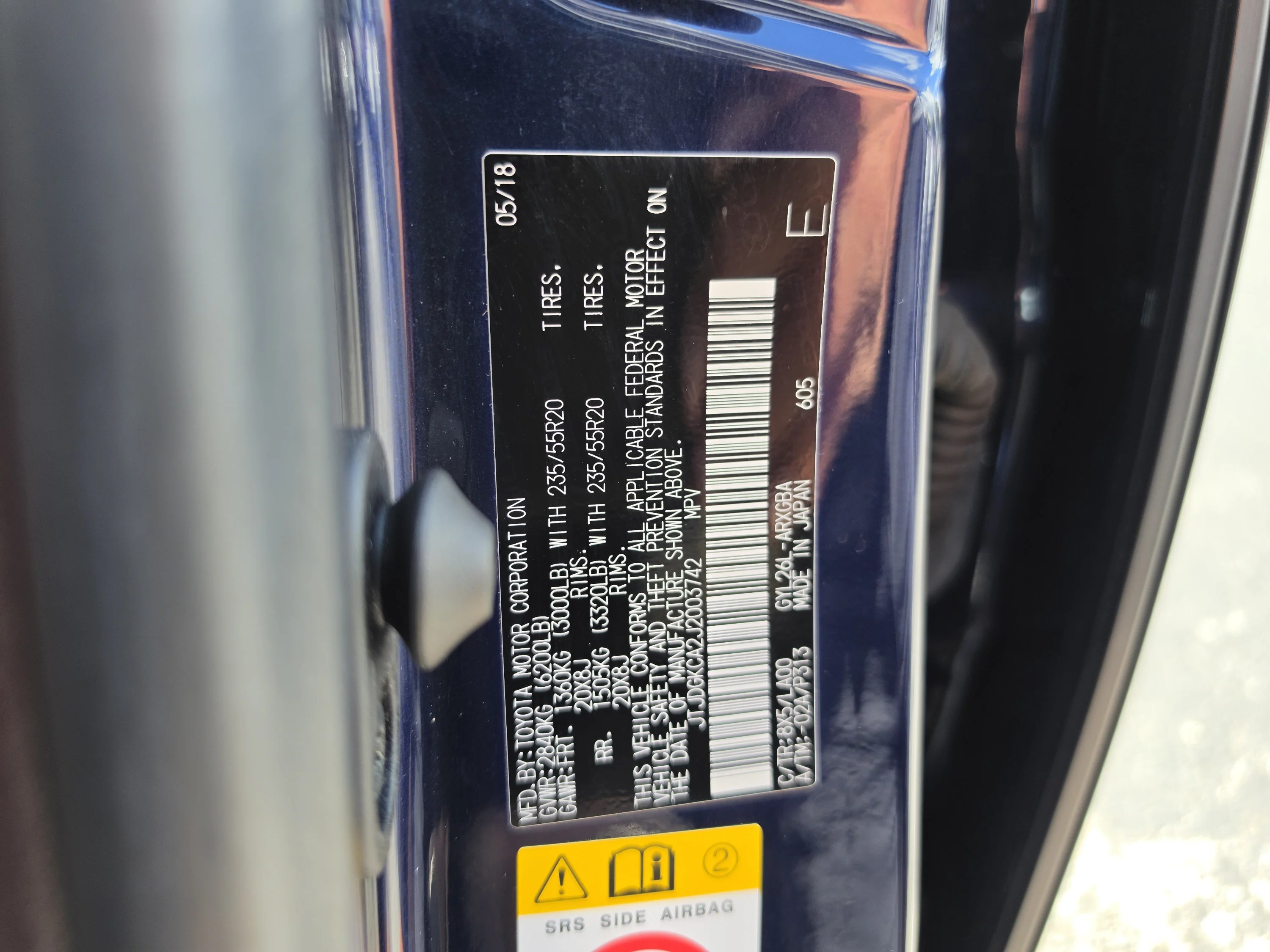 Used 2018 Mica Lexus RX 450hL Luxury image 45