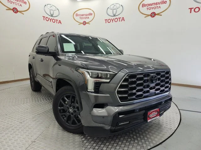 Used 2025 Gray Toyota Platinum image 1
