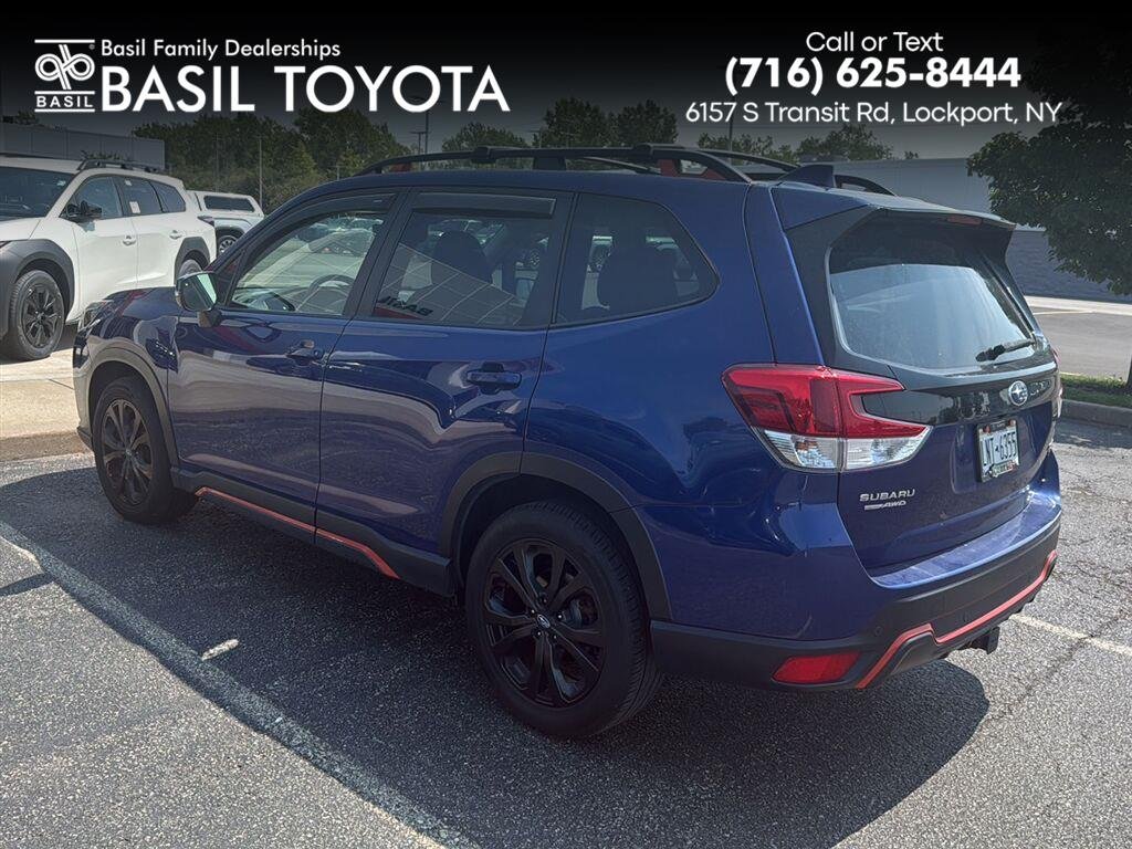 Used 2023 Sapphire Blue Pearl Subaru Sport image 1