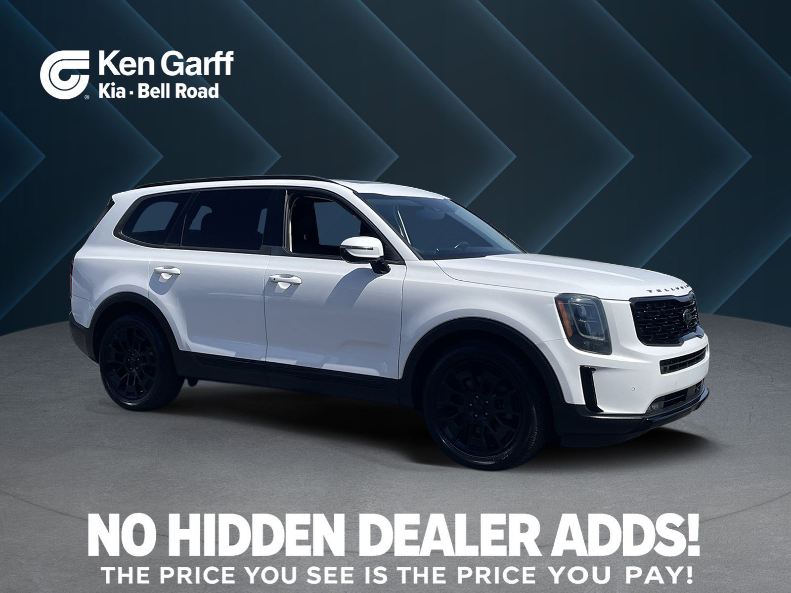 Used 2021 Glacial White Pearl Kia SX image 1
