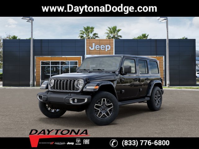 New 2026 Black Jeep Sahara image 1