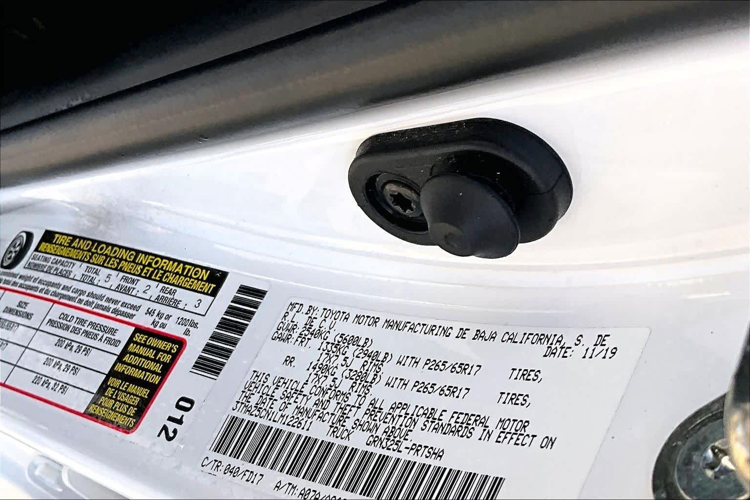 Used 2020 Super White Toyota TRD Sport image 51