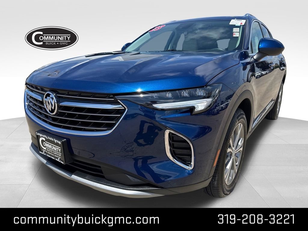 Sapphire Metallic 2023 Buick Envision SUV / Crossover All-Wheel Drive
