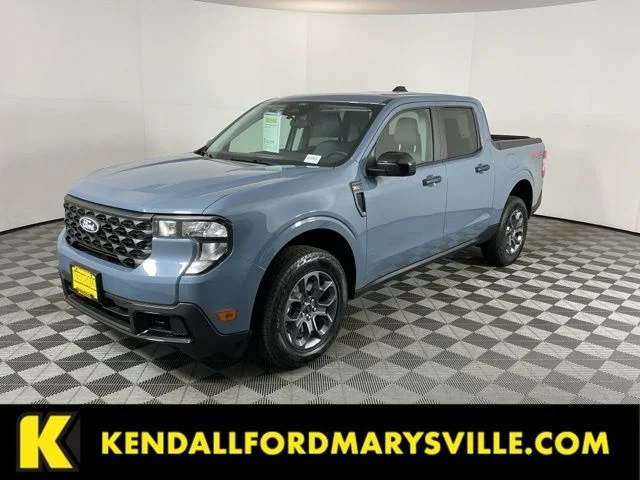 New 2026 Azure Gray Metallic Tri-Coat Ford XLT image 1