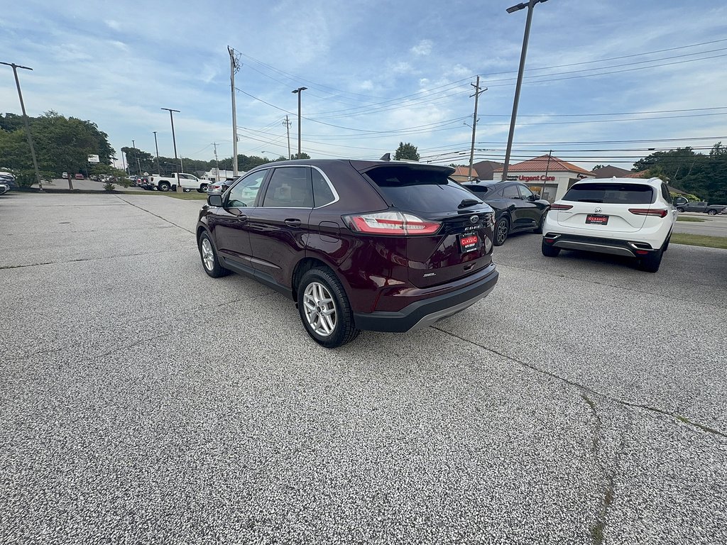 Certified Used 2023 Burgundy Ford SEL image 3