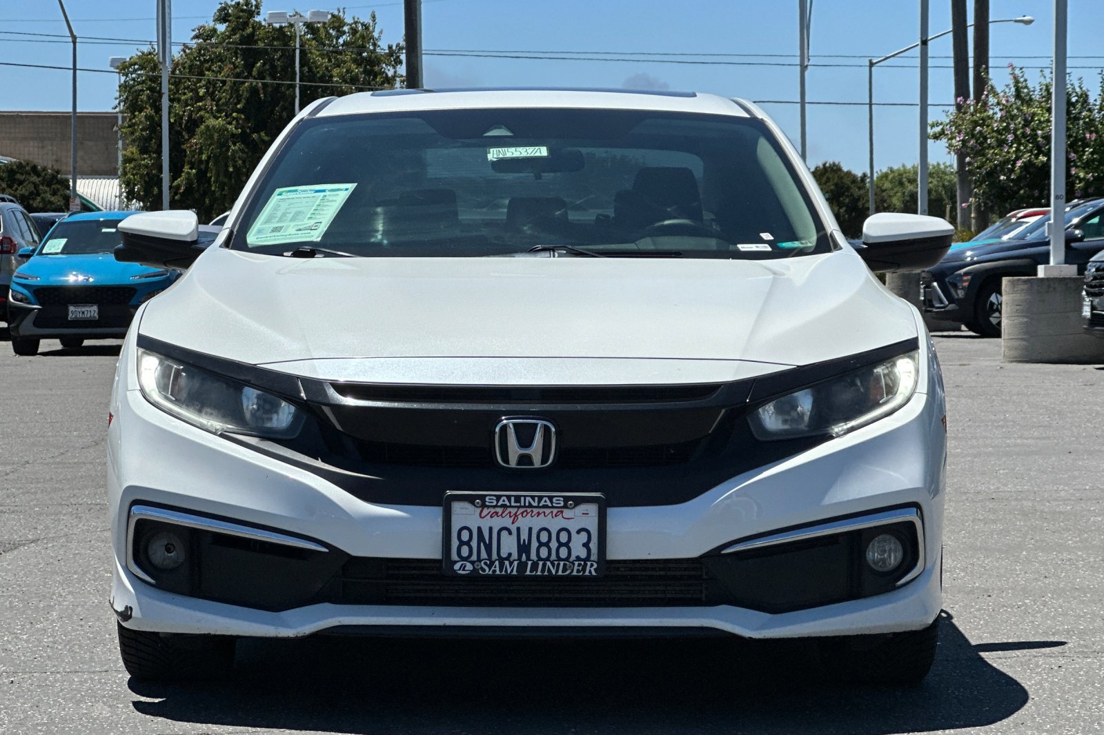 Used 2020 White Honda EX image 9