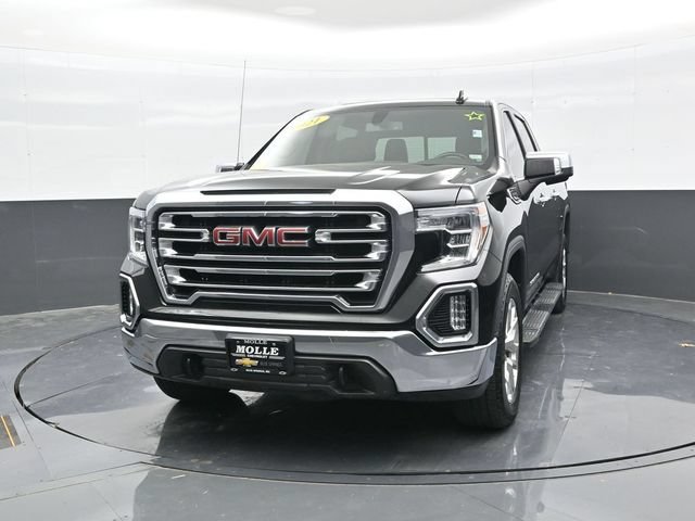 Used 2021 GMC Sierra 1500 SLT with VIN 3GTU9DEDXMG422577 for sale in Kansas City