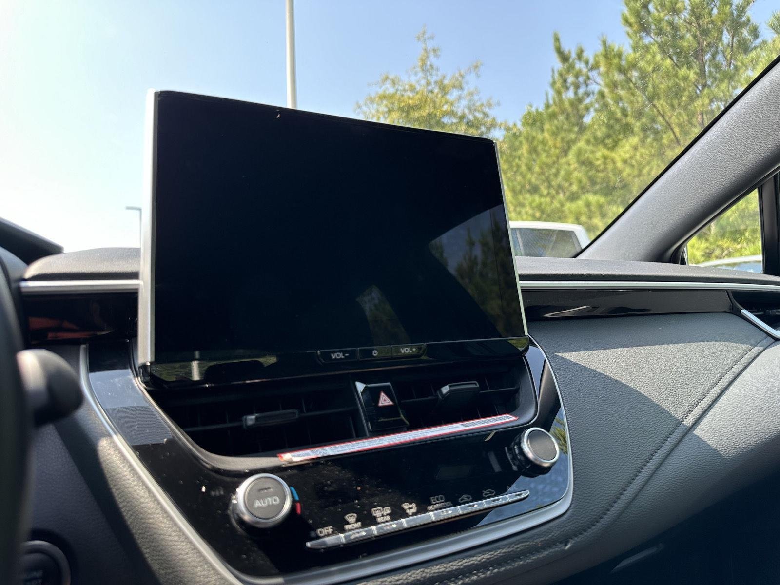 Used 2025 Midnight Black Metallic Toyota SE image 12
