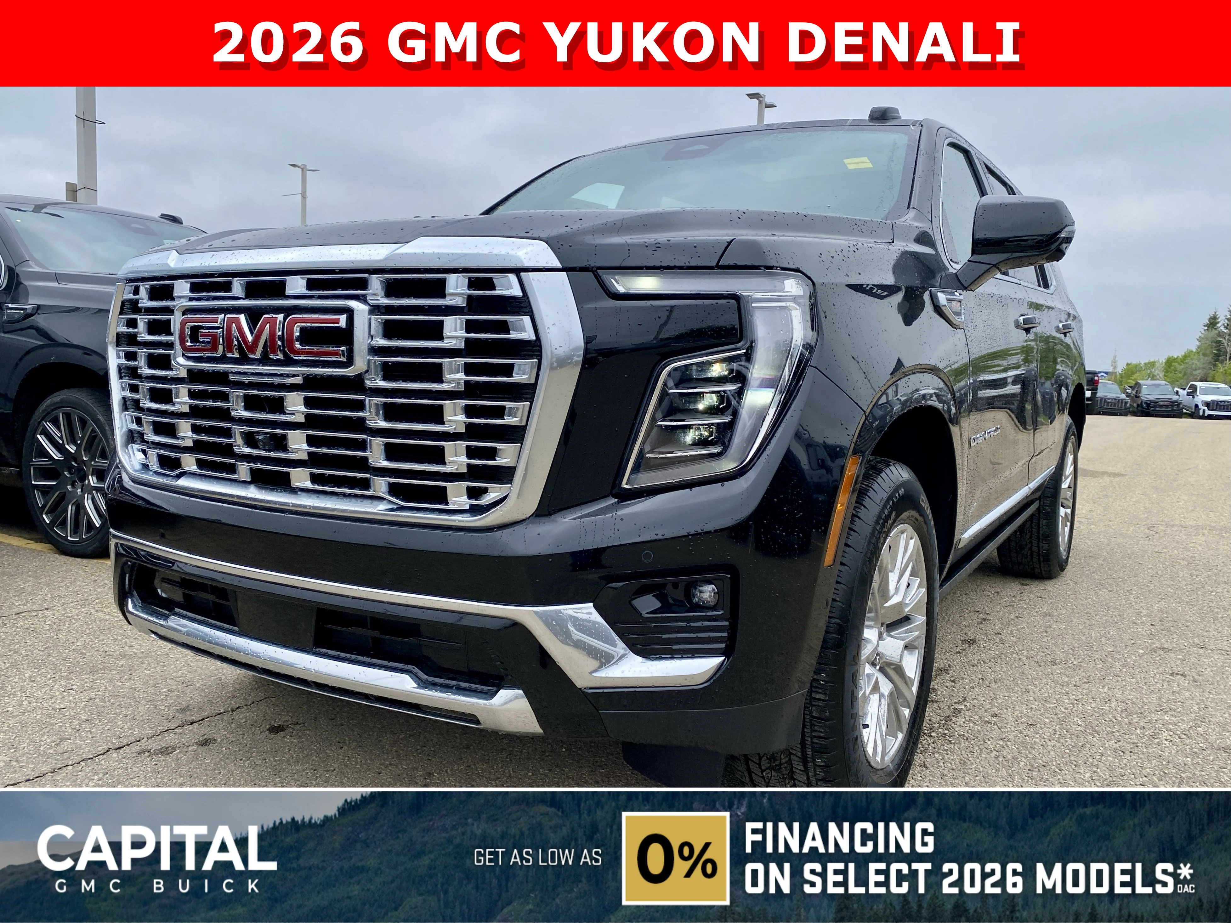 New 2026 ONYX BLACK GMC Denali image 1