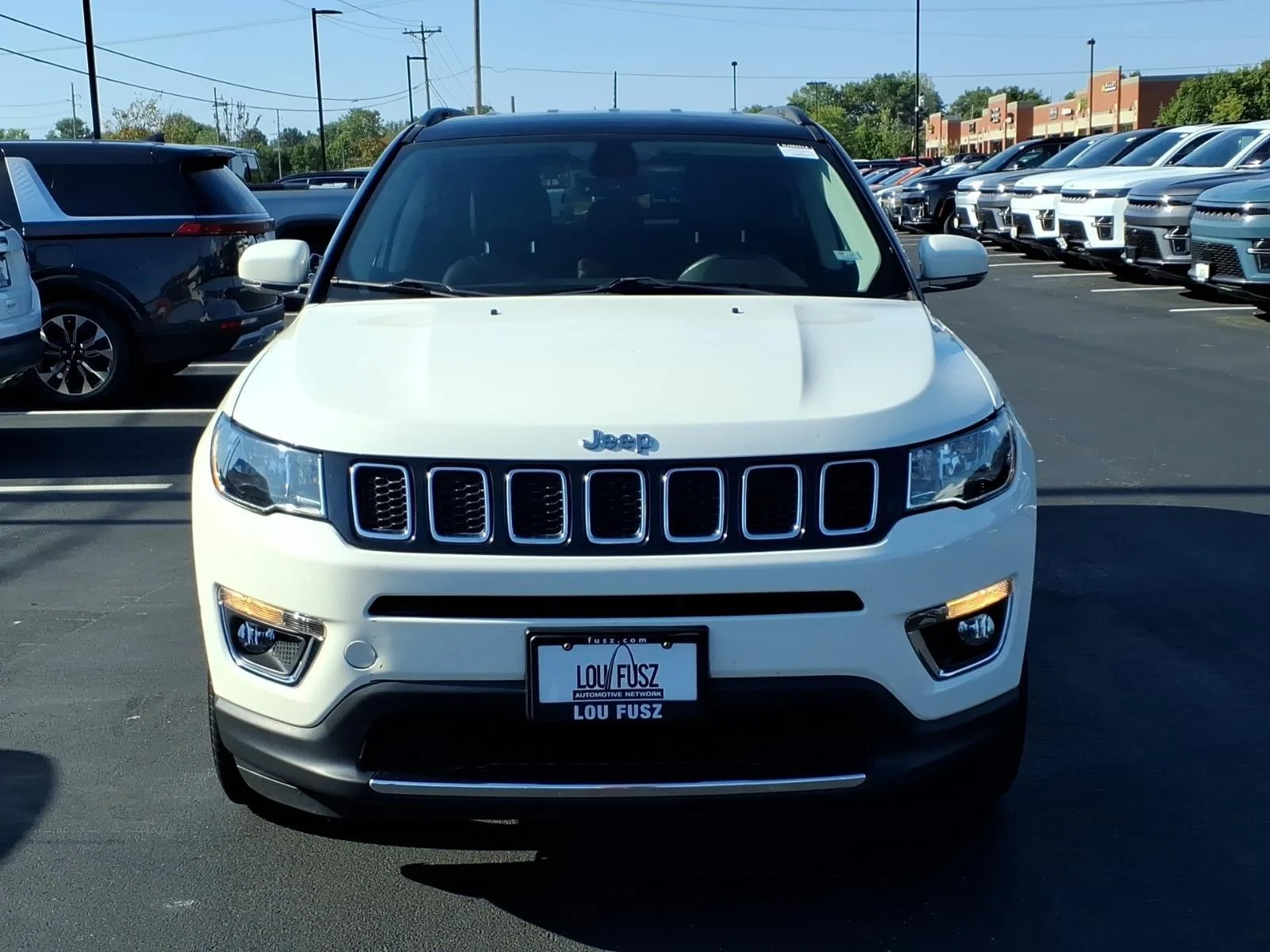 Used 2018 White Clearcoat Jeep Limited image 32