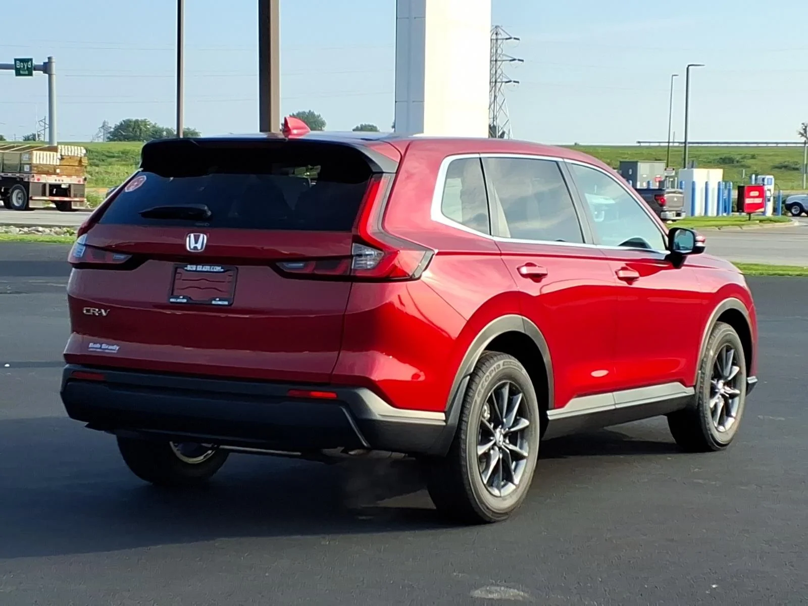 New 2026 Radiant Red Metallic Honda EX-L image 12