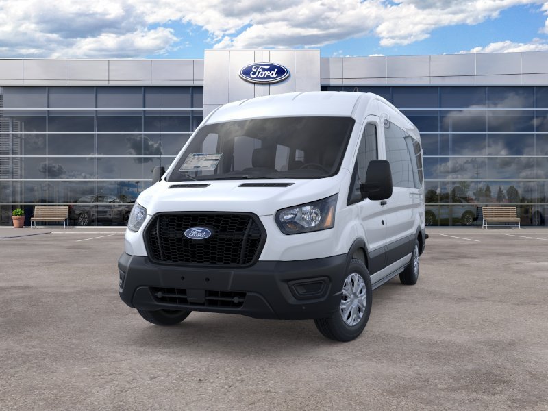 New 2026 Oxford White Ford Passenger Van XL image 2