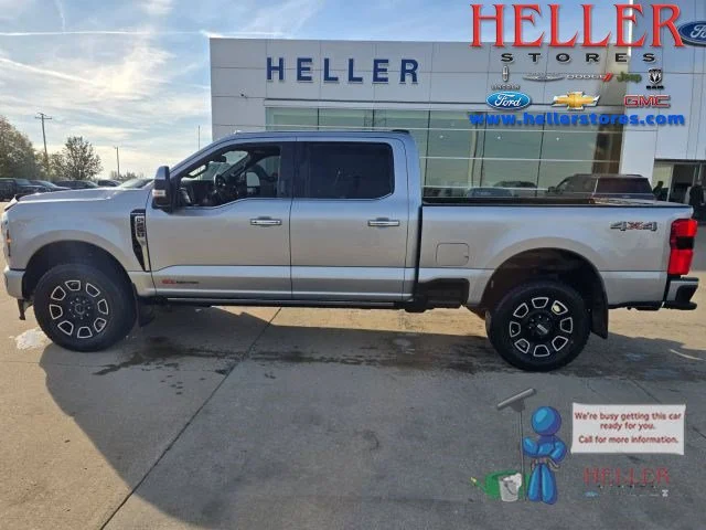 Used 2024 Iconic Silver Metallic Ford Platinum image 1