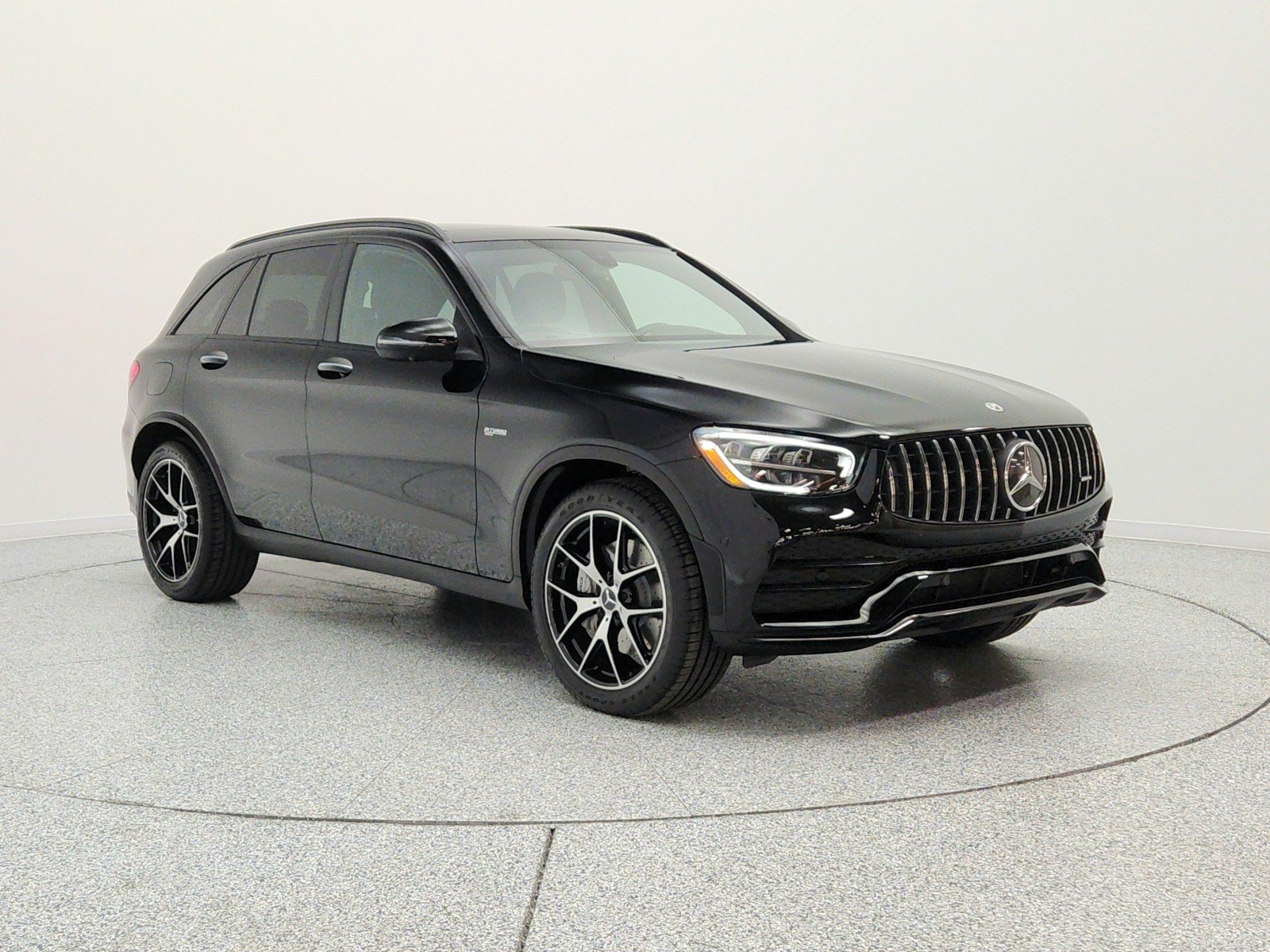 Used 2021 Black Mercedes-Benz AMG® GLC 43 4MATIC SUV image 3