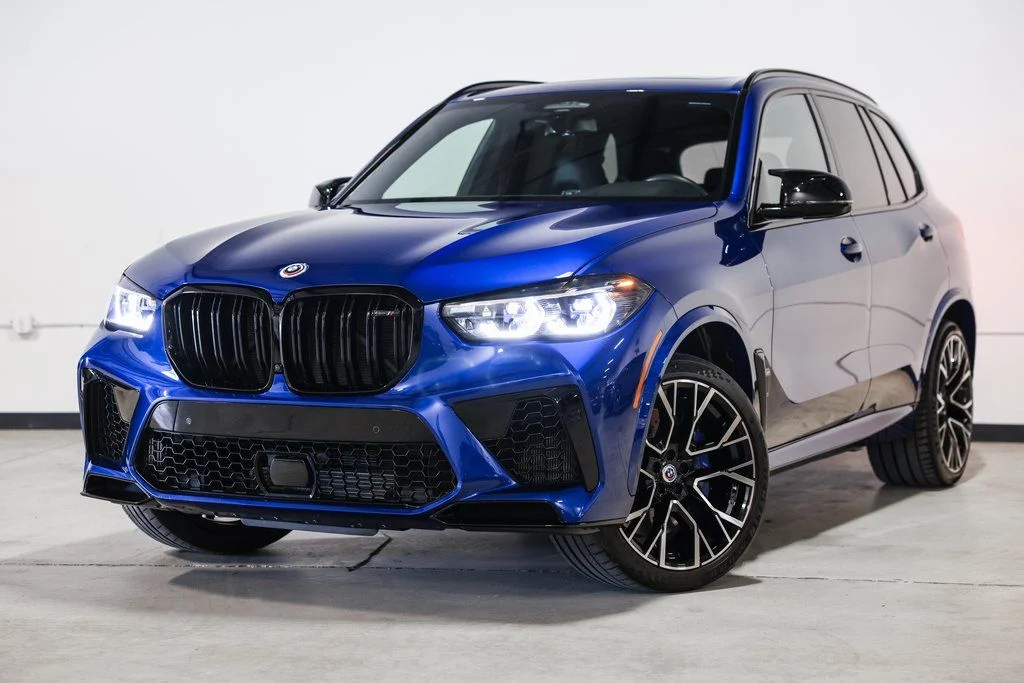 Used 2023 Blue BMW COMPETITION image 2