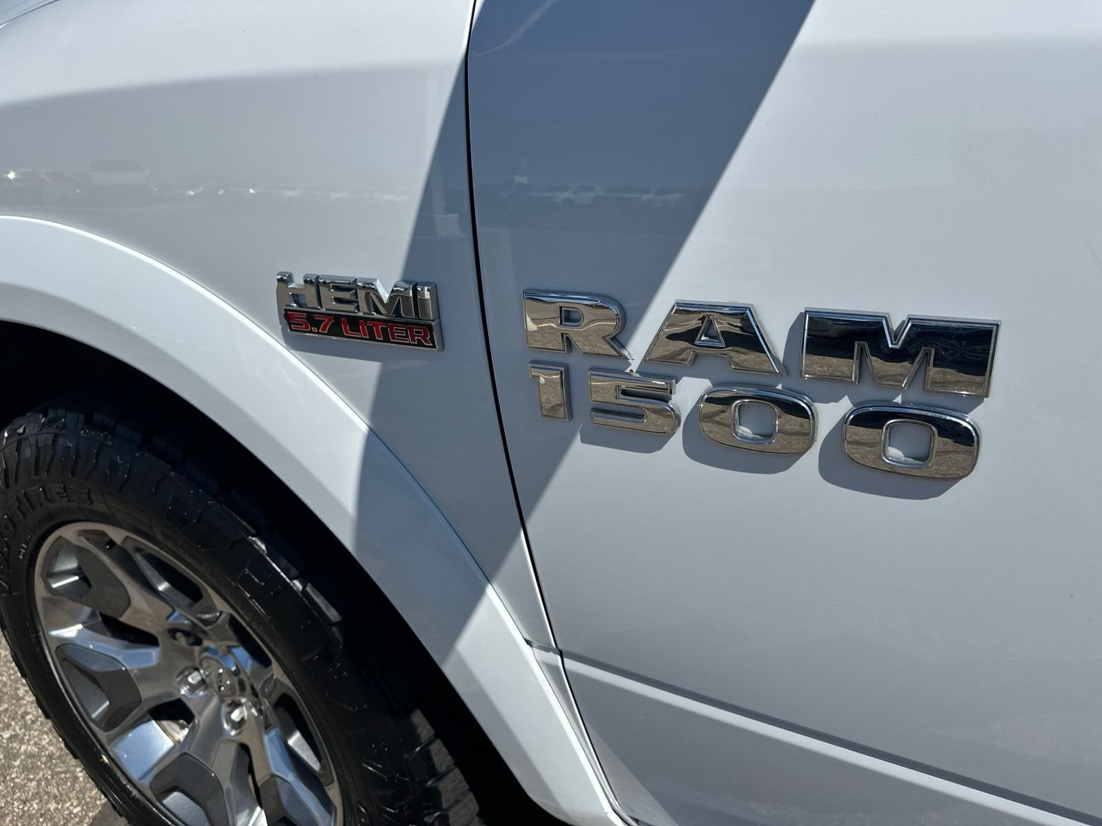 Used 2017 White Ram Laramie Longhorn image 13