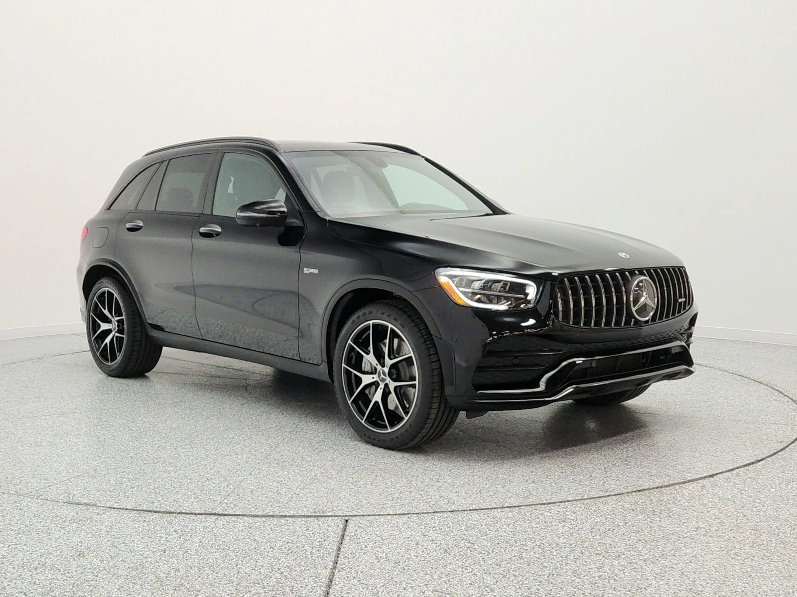 Used 2021 Black Mercedes-Benz AMG® GLC 43 4MATIC SUV image 3