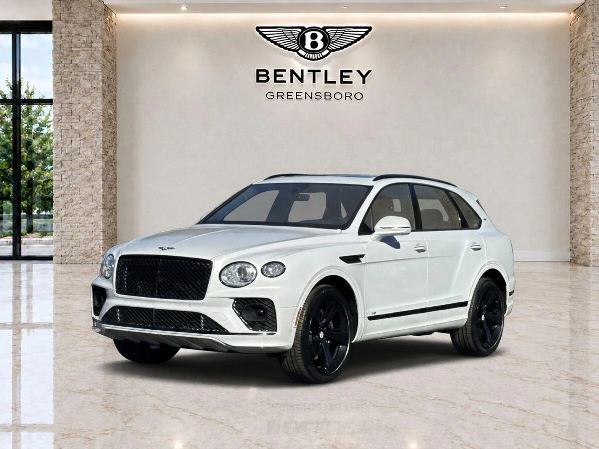 Used 2021 Ghost White Pearlescent Bentley V8 image 1