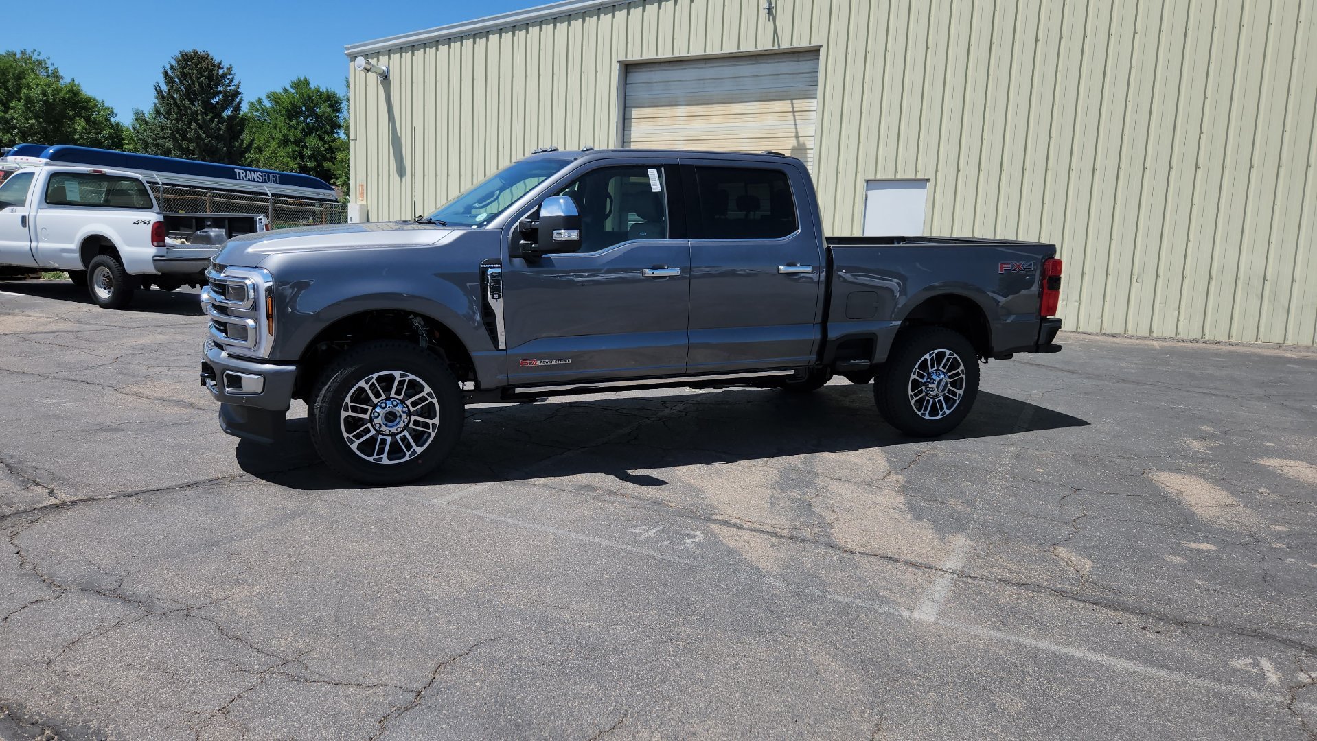 New 2026 Carbonized Gray Metallic Ford Platinum image 3