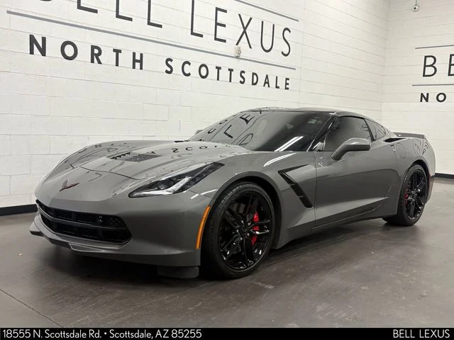 Used 2016 Gray Chevrolet Stingray Z51 image 7
