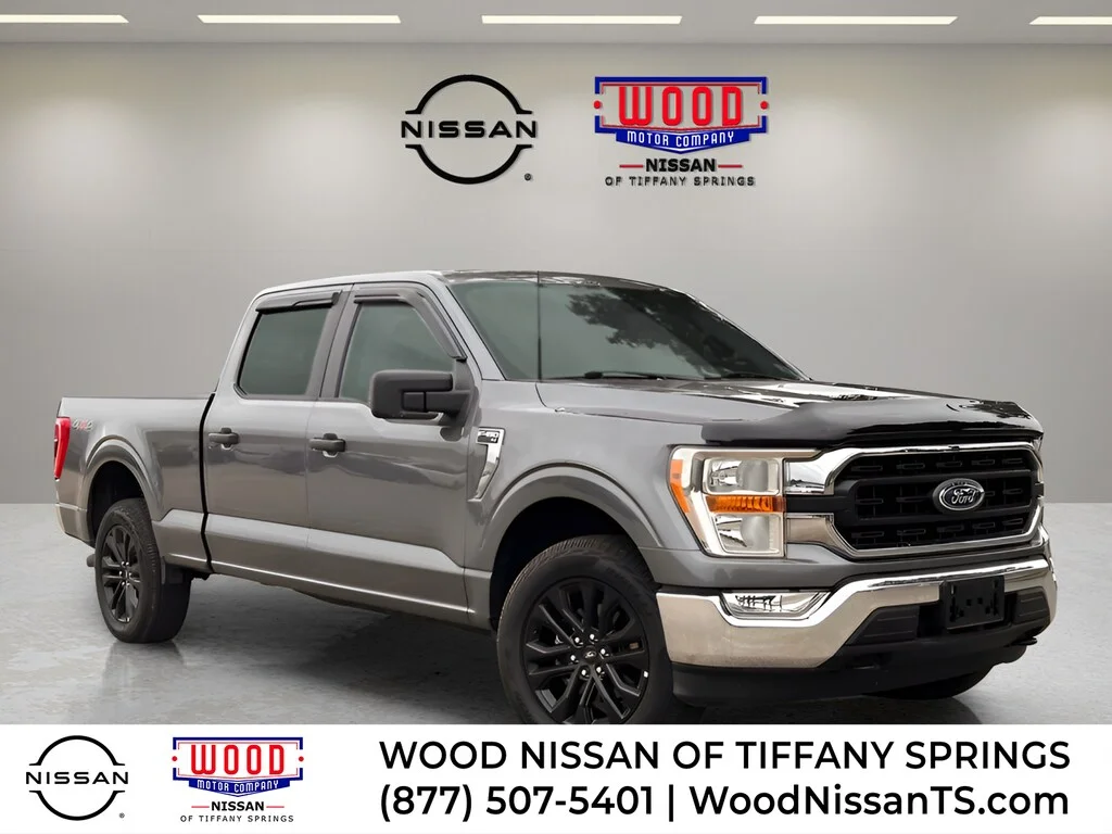 Used 2022 Stone Gray Metallic Ford  image 1