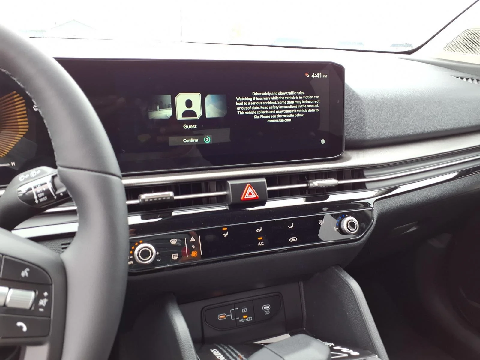 New 2026 Glacial White Pearl Kia LX image 6