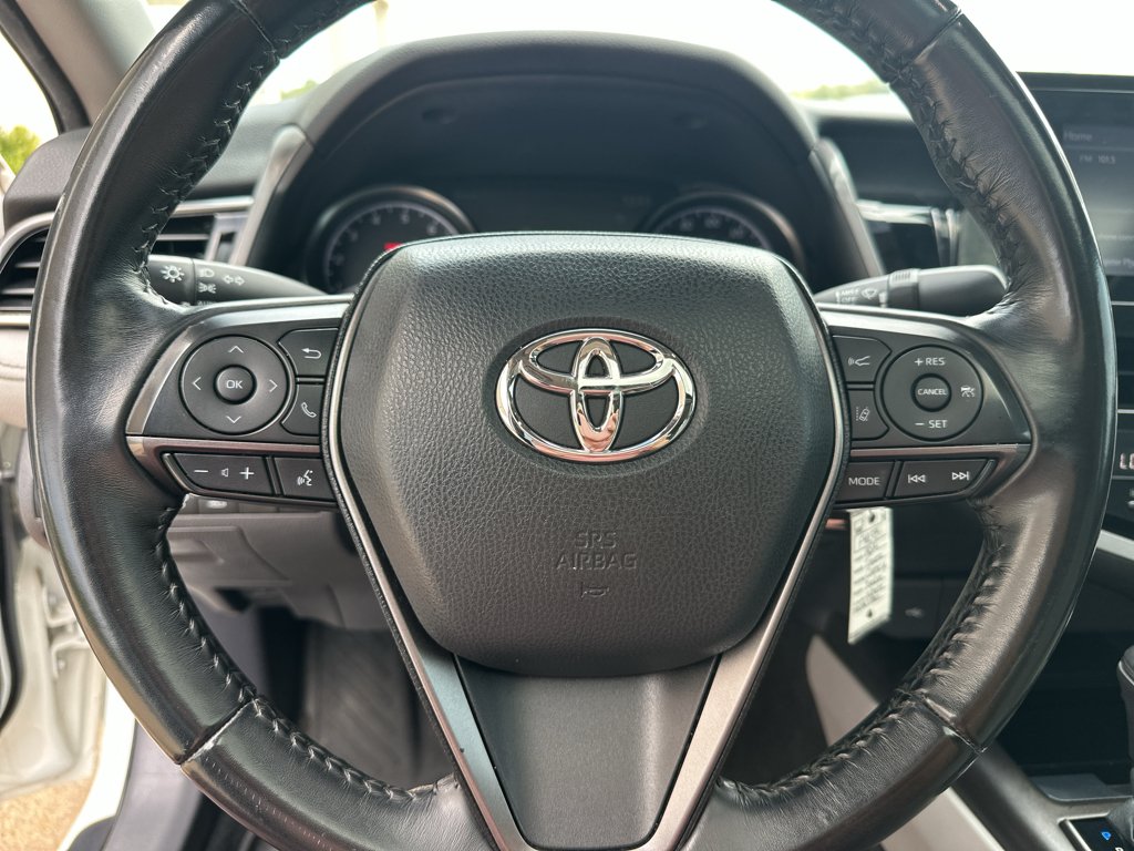 Used 2021 Super White Toyota SE image 16
