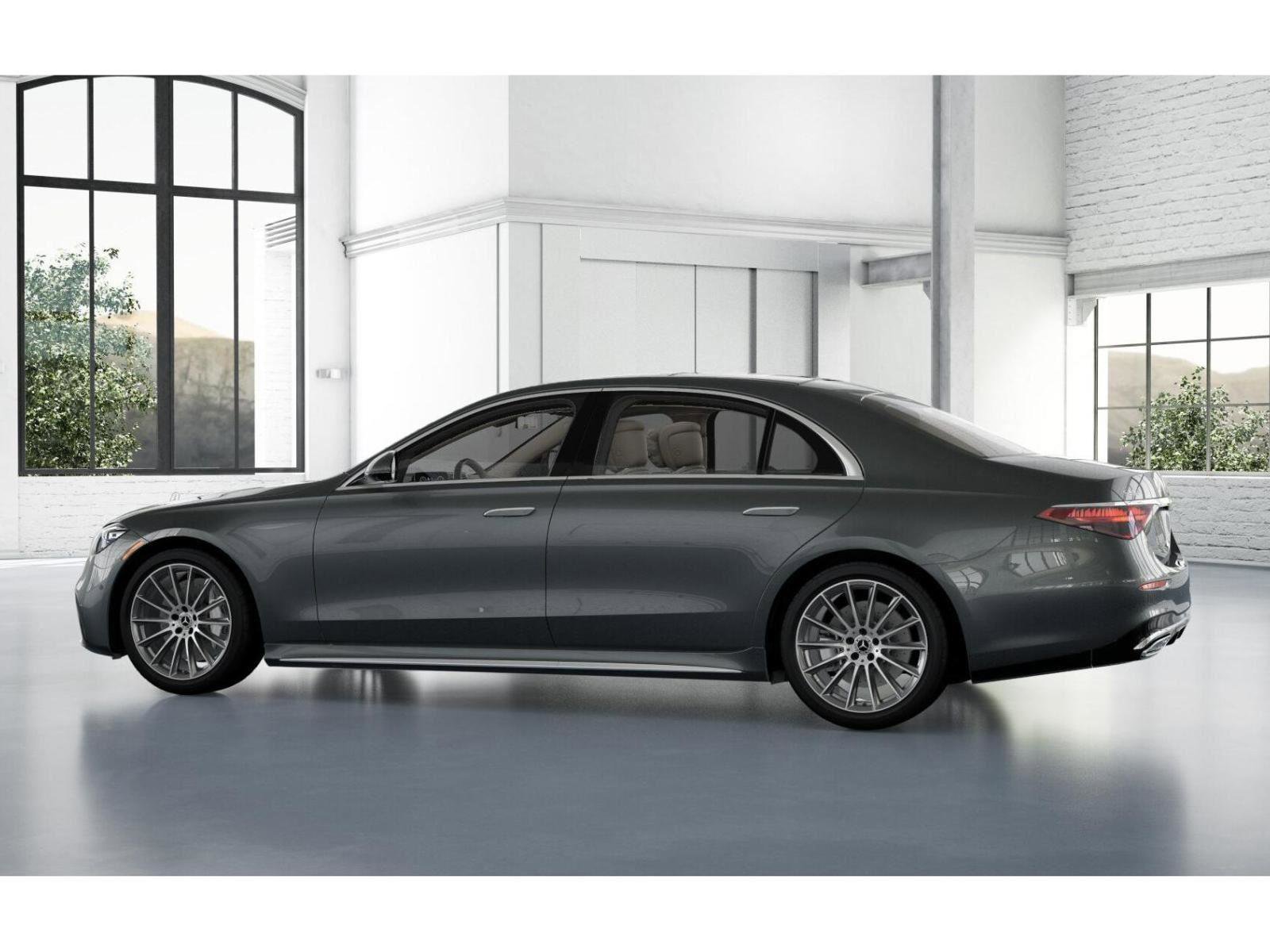 New 2026 Selenite Grey Metallic Mercedes-Benz S 580 image 11