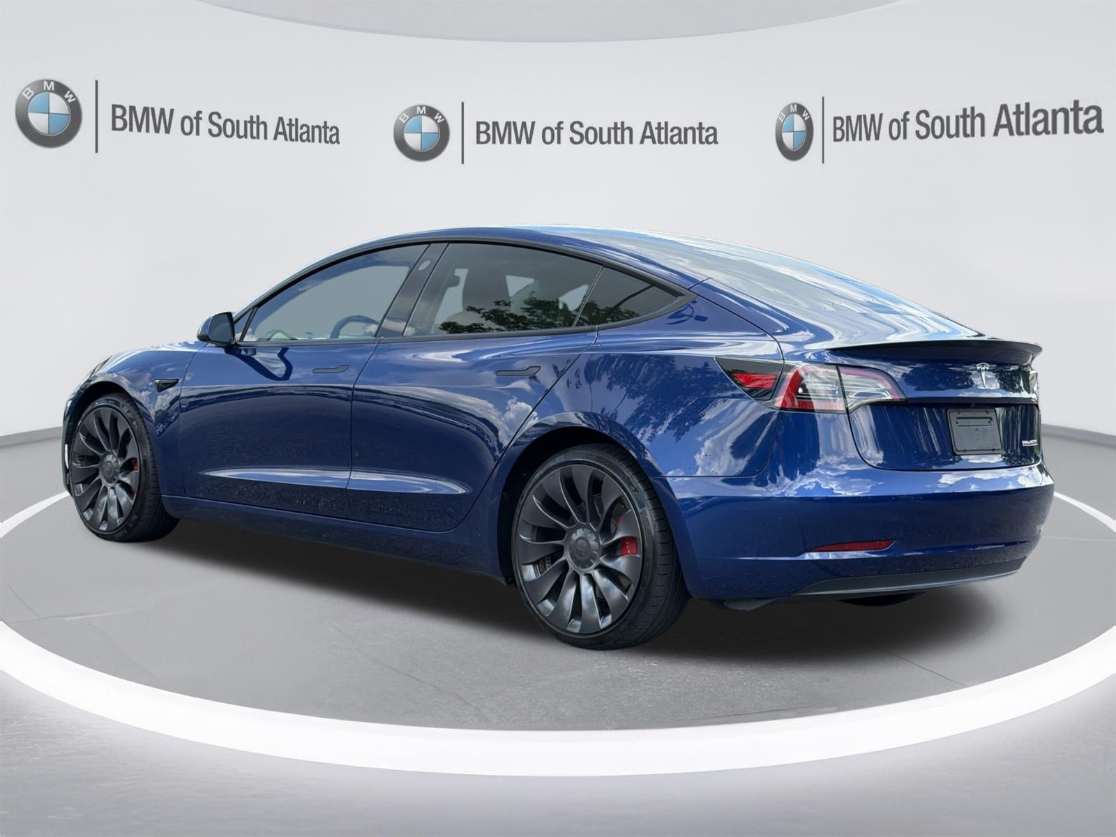 Used 2023 Deep Blue Metallic Tesla Performance image 19