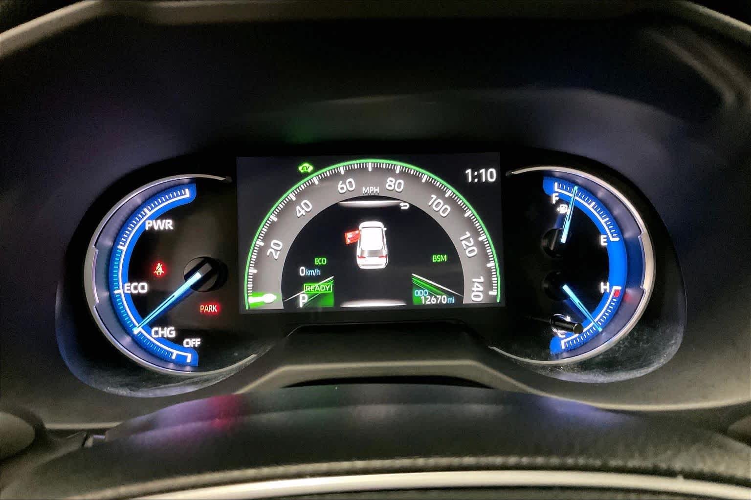 Used 2025 Army Green/Midnight Black Metallic Toyota Hybrid Woodland image 25