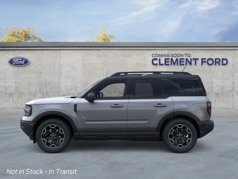 New 2026 Carbonized Gray Metallic Ford Outer Banks® image 3