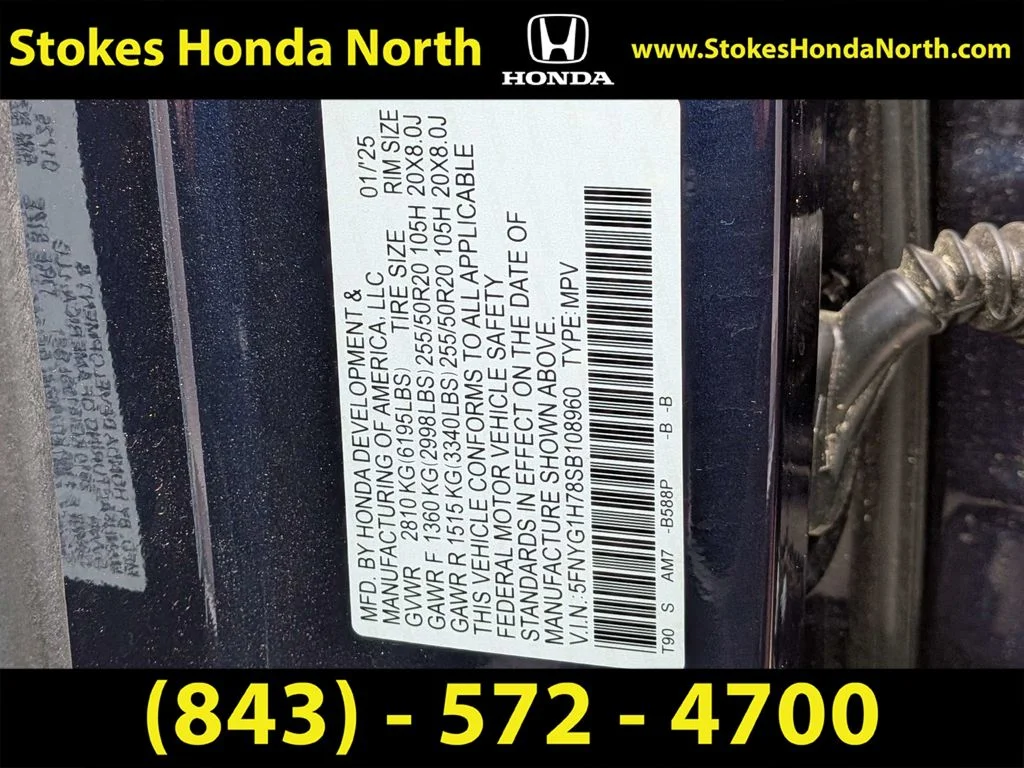 Used 2025 Blue Honda Touring image 7