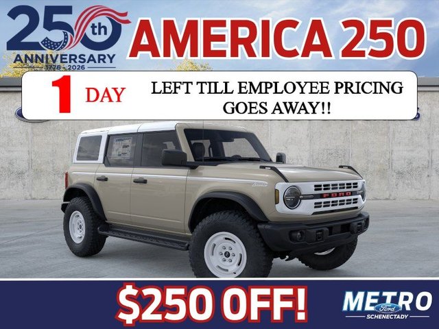 2026 Ford Bronco Heritage Edition