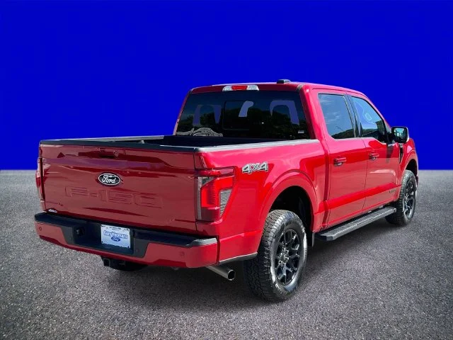 Certified Used 2024 Red Metallic Ford XLT image 3
