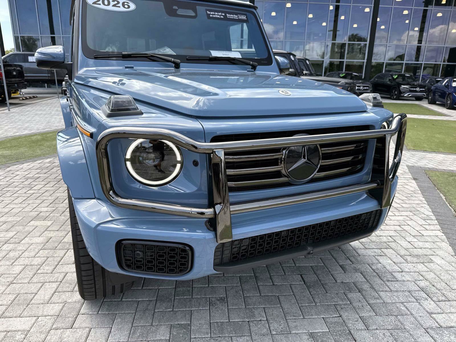 Certified Used 2026 MANUFAKTUR Signature China Blue Mercedes-Benz G 550 image 8