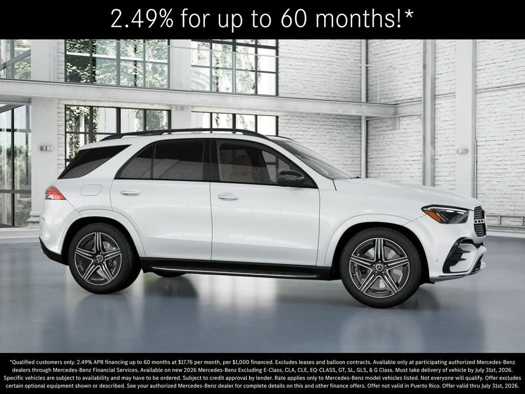 New 2026 MANUFAKTUR Moonlight White Metallic Mercedes-Benz GLE 450 image 14