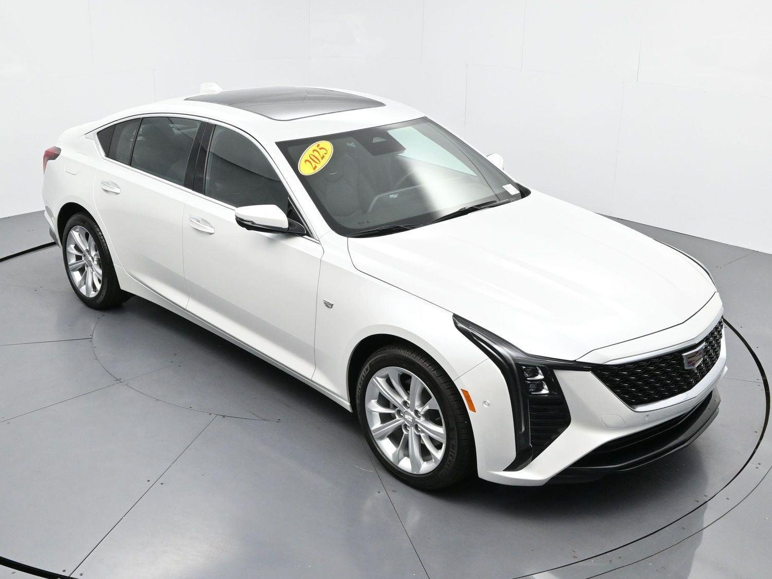 Used 2025 Crystal White Tricoat Cadillac Premium Luxury image 41
